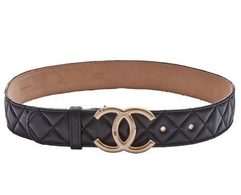 chanel belt logo quilted|Chanel snakeskin belt.